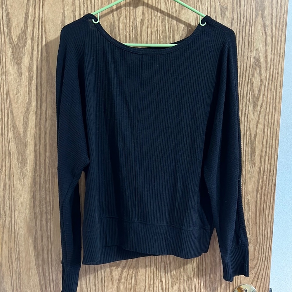 Black sweater top